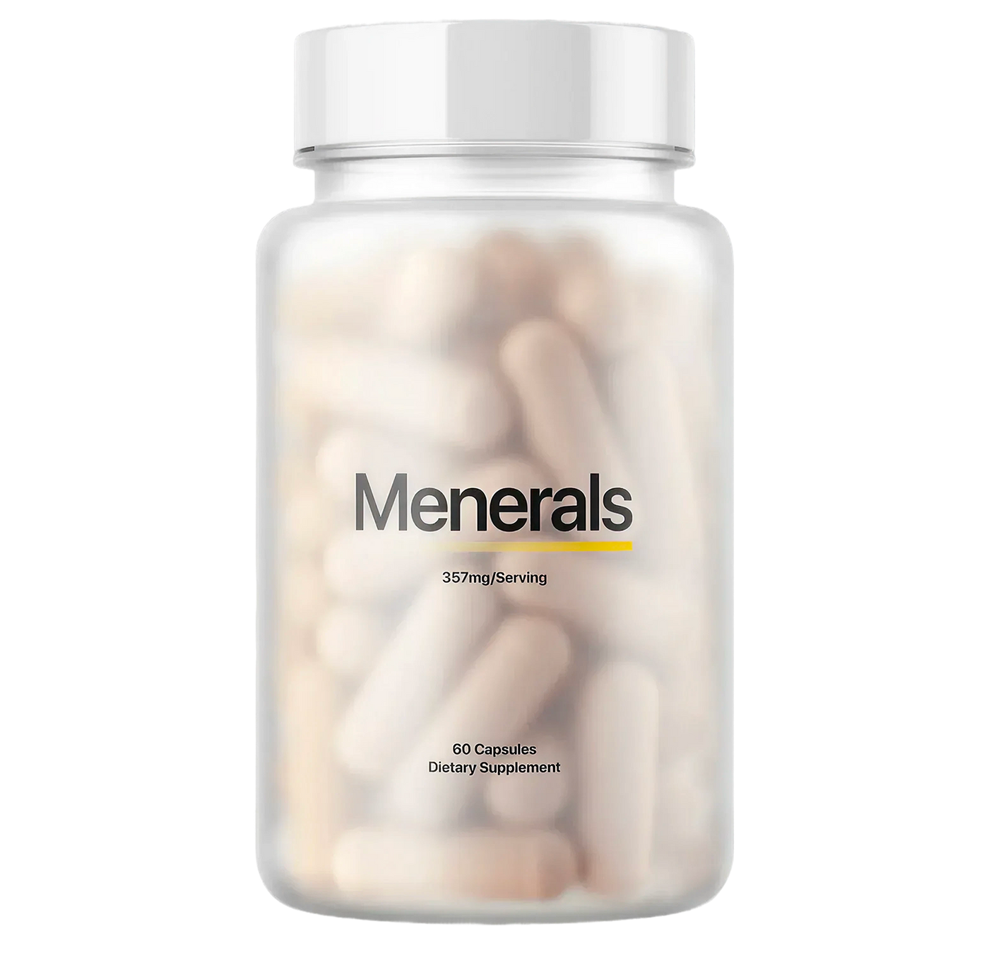 Menerals 30-day supply bottle